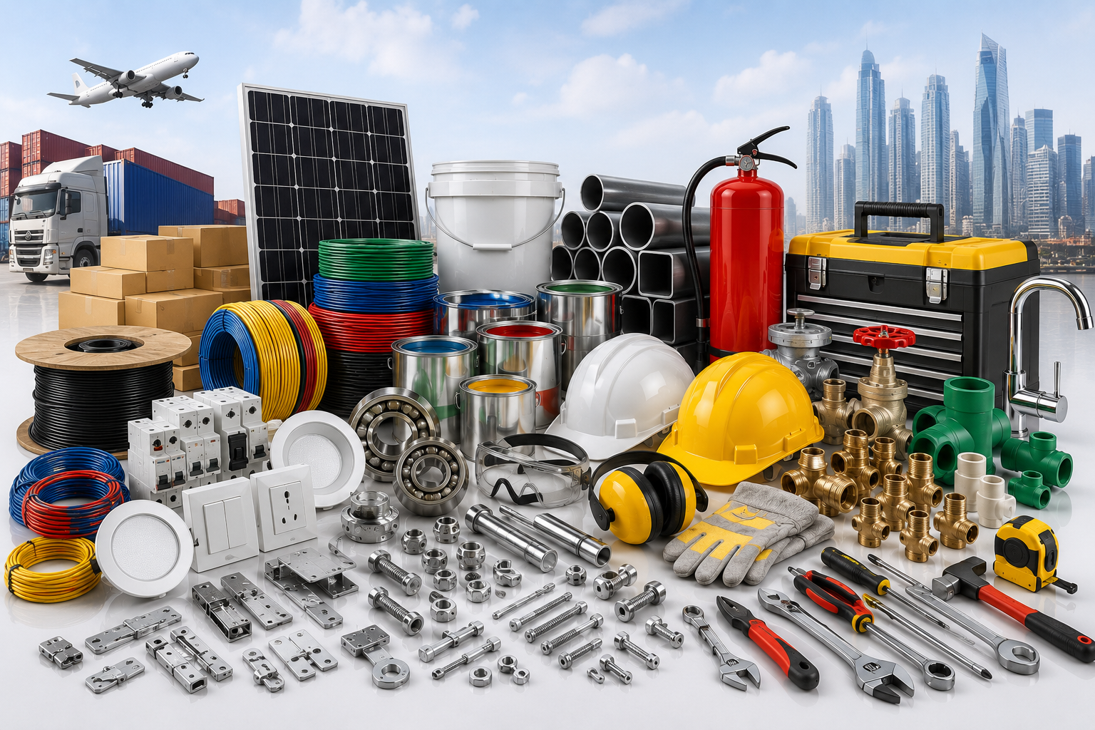 Aurexon General Trading industrial warehouse and supplies in Abu Dhabi